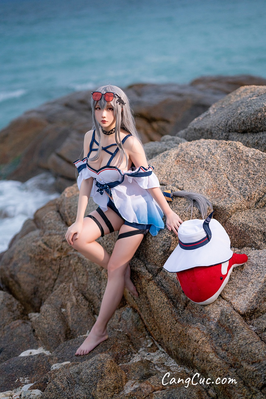 Watch sexy Coser@星之迟迟Hoshilily – 斯卡蒂 photos