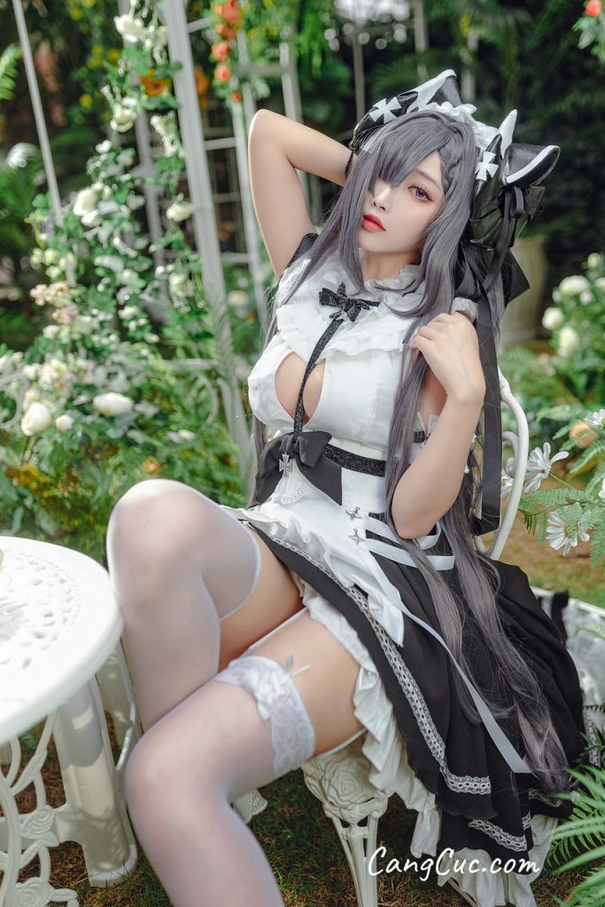 Coser@宮本桜 – 奥古斯特 女仆装