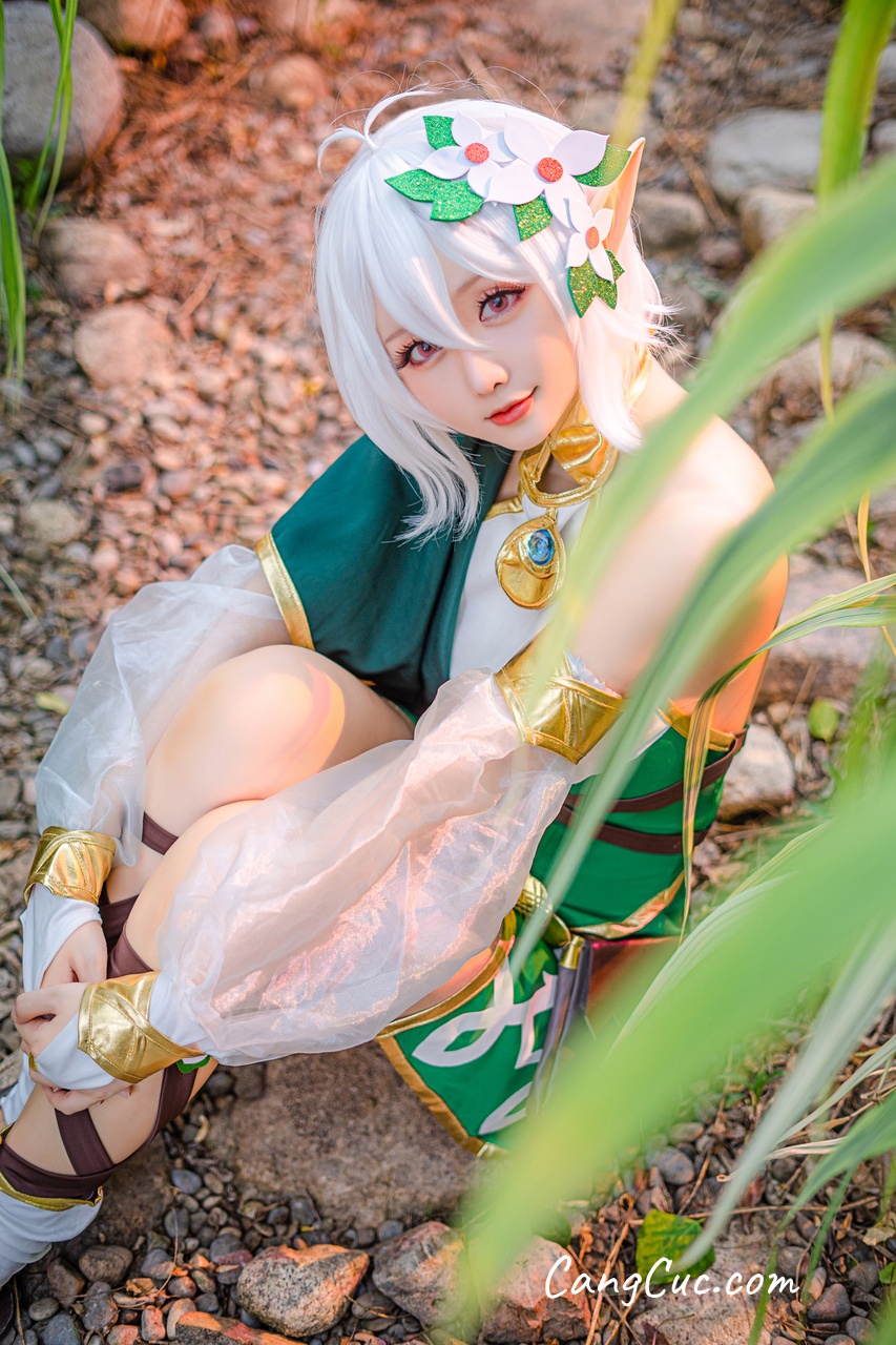 Watch sexy Coser@星之迟迟Hoshilily – 秘密花园 可可萝 photos