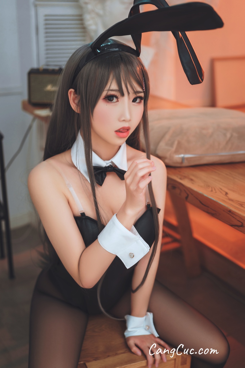 Watch sexy Coser@面饼仙儿 No.025 樱岛麻衣 photos