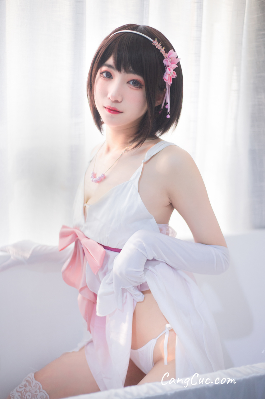 Watch sexy Coser@宮本桜 – 加藤惠浴室 photos