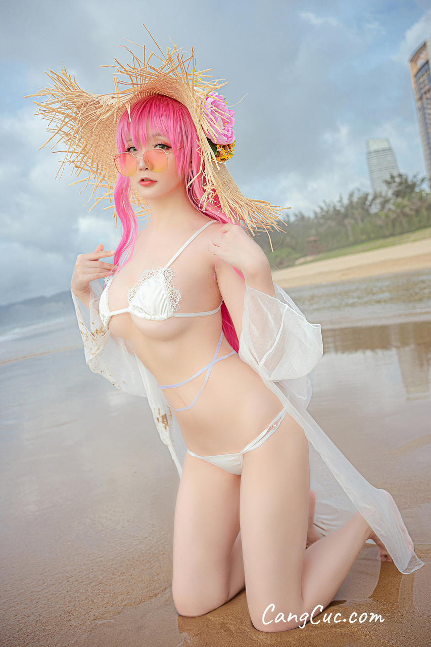 Watch sexy Coser@星之迟迟Hoshilily – 絮库夫 photos