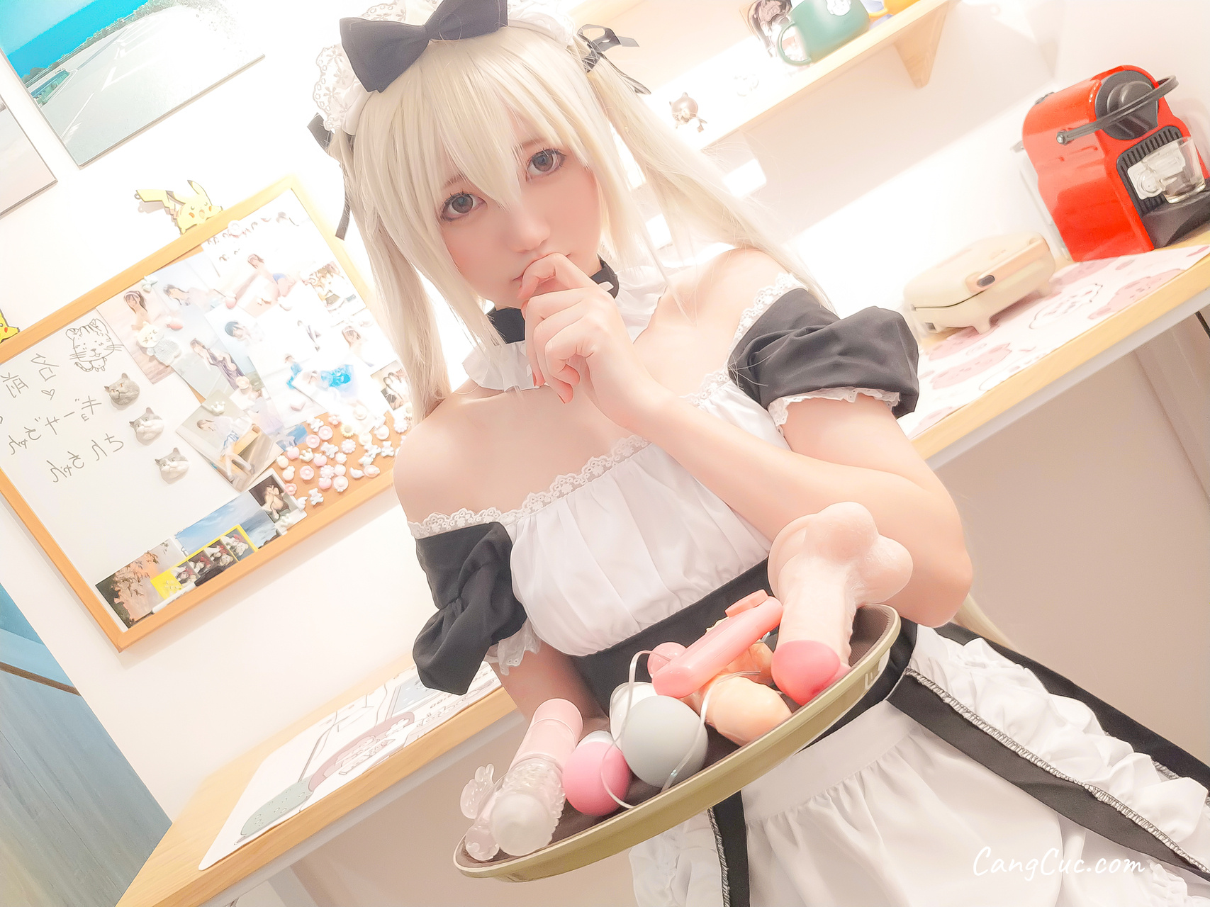 Watch sexy Coser@NAGISA魔物喵 – [Fantia] – お兄さん。。。お帰りなさい。。 photos