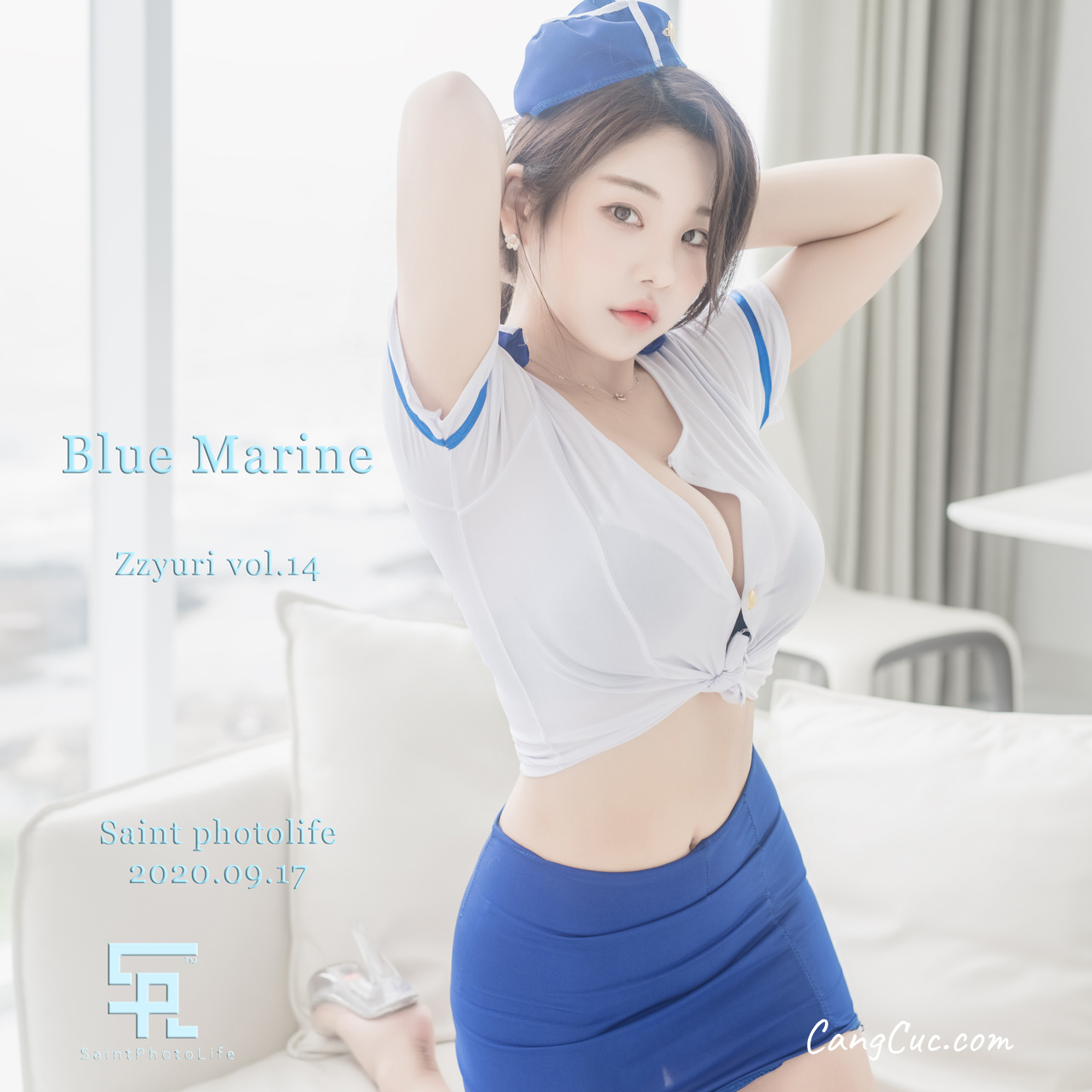 Watch sexy SAINT Photolife – Zzyuri (쮸리) – Blue Marine photos